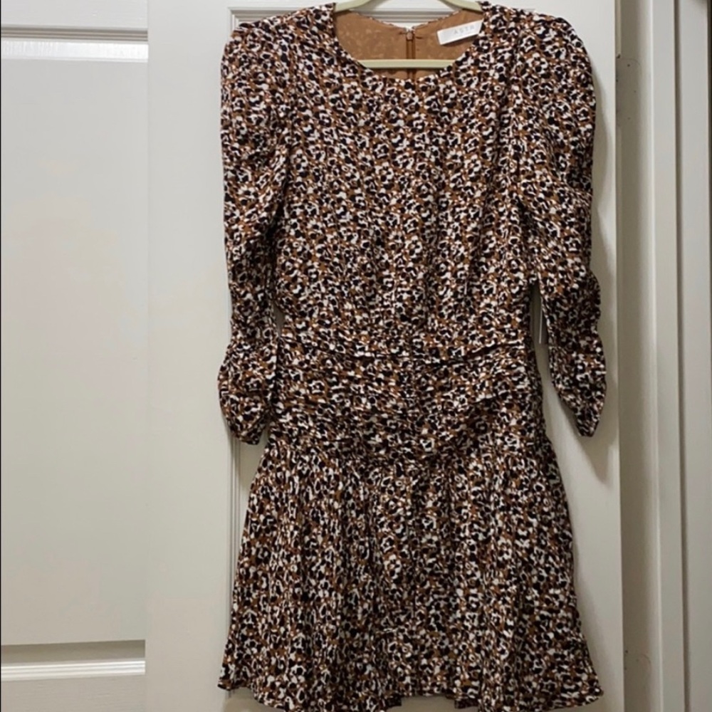 ASTR leopard dress